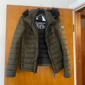 Women’s Green SuperDry Jacket